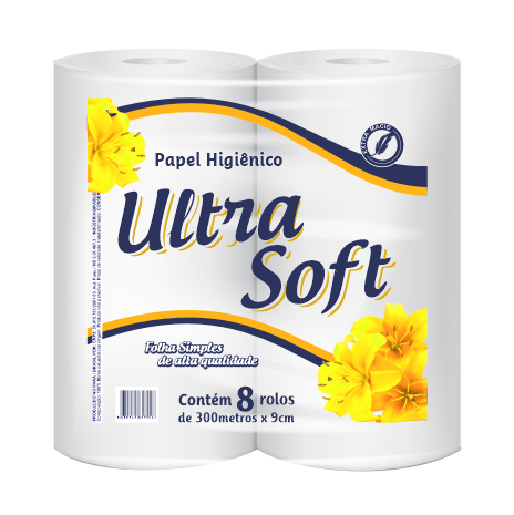 alt="PAPEL HIGIÊNICO 300M ULTRA SOFT"